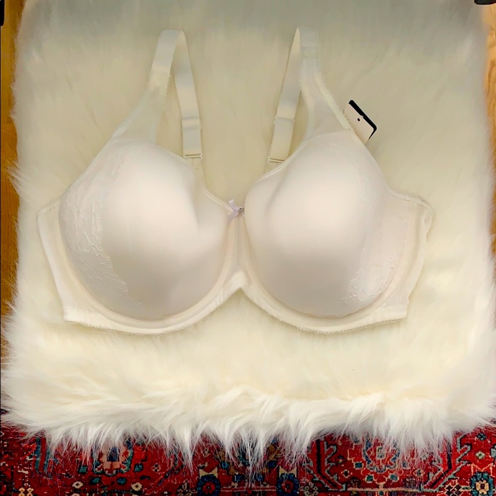Wacoal Soft White Lace Bra 42DD